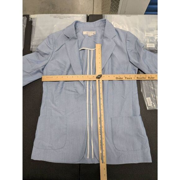 Tahari Lavender Blazer with Pockets Women's Size 6 - Picture 5 of 5